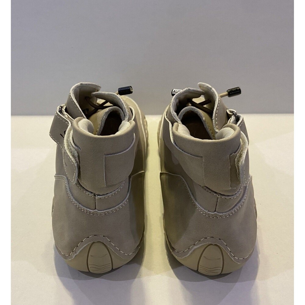 Salkin Men’s Fashion Tan Sneakers. Italian Leather.  EU 45. Size 12 - Picture 6 of 8
